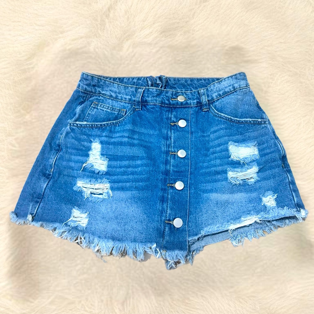 Demin Skort